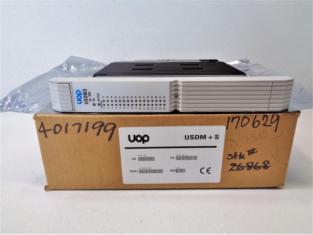 Siemens UOP USDMS Discrete I/O Module UPSDM024DCCBN, 16101-201/2